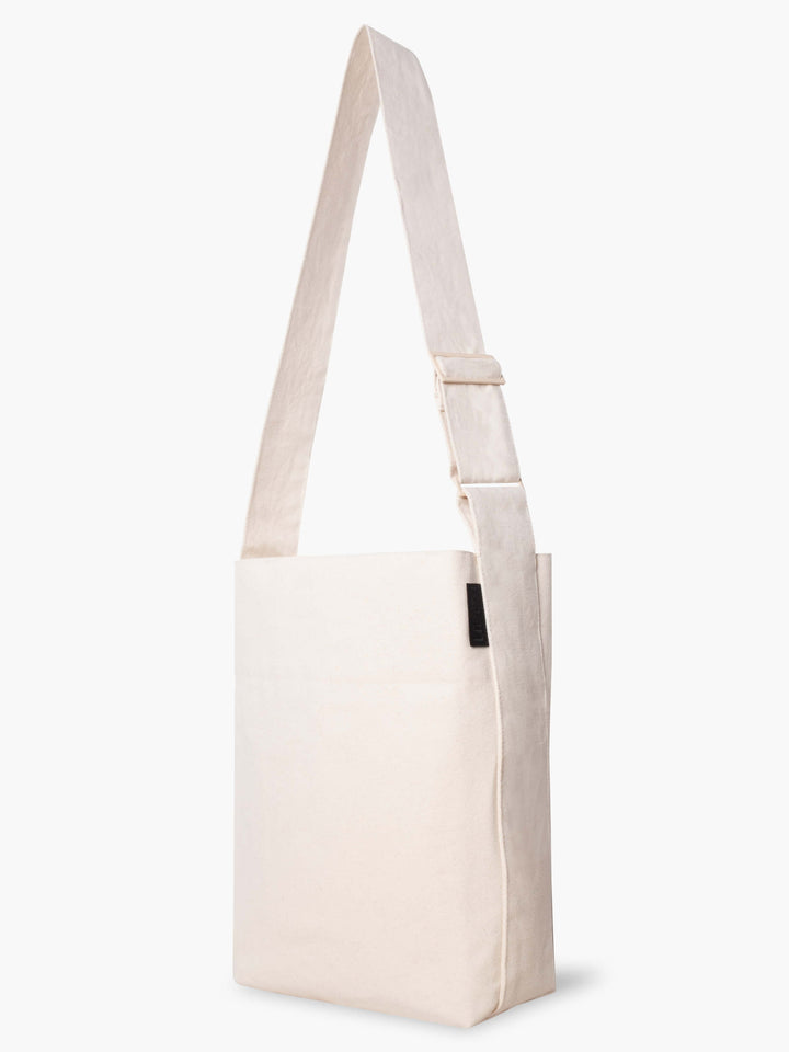 Crossbody Midi Bucket Natural Cotton