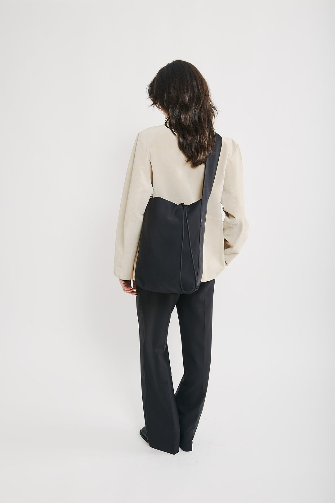 Nylon Midi Crossbody Bag