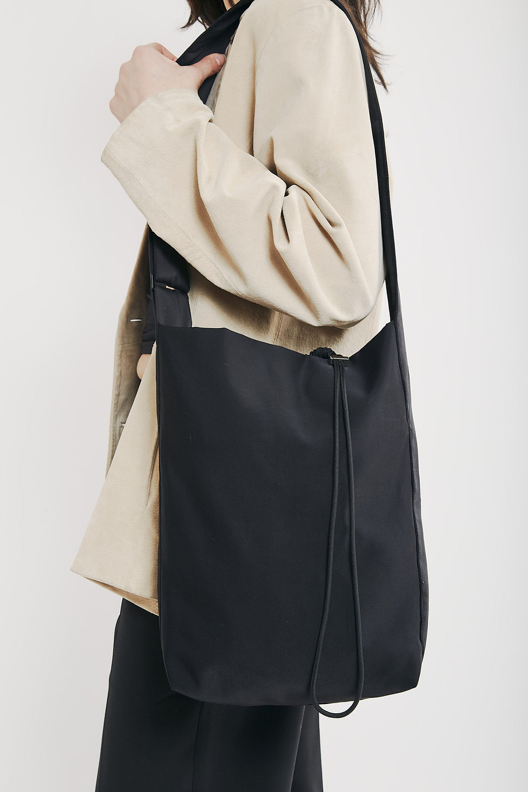 Nylon Midi Crossbody Bag