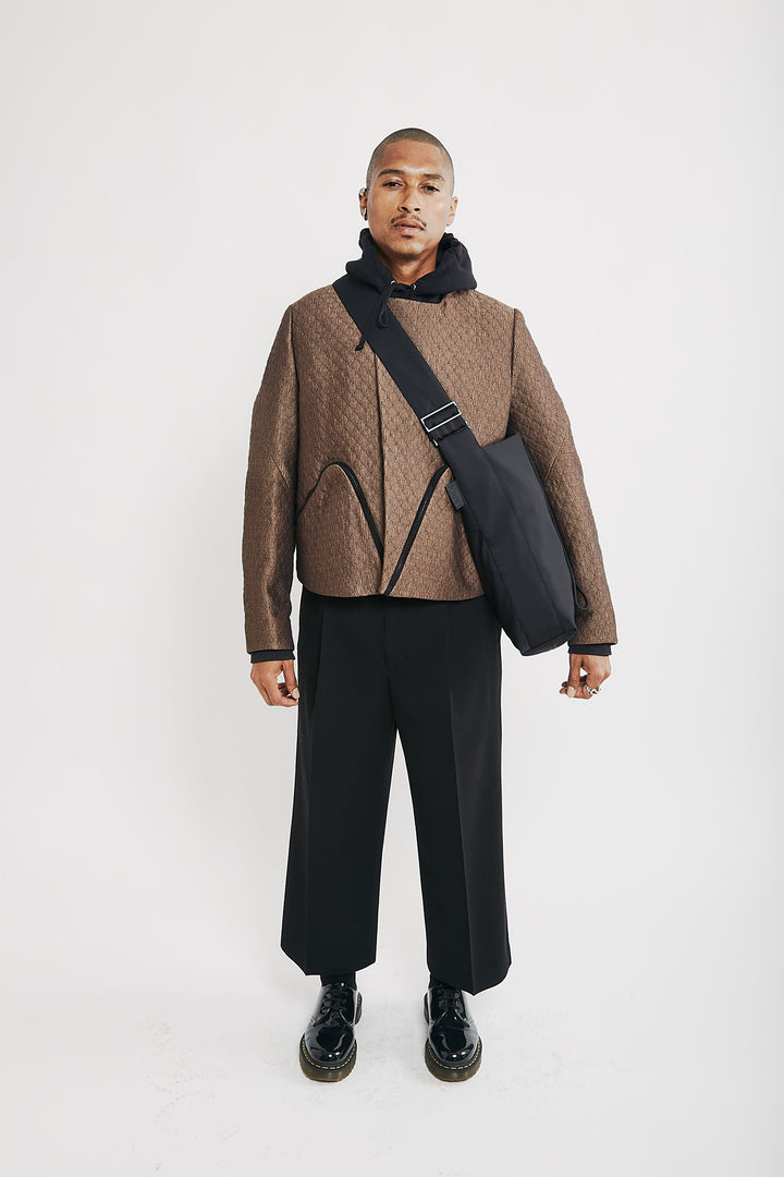 Nylon Midi Crossbody Bag