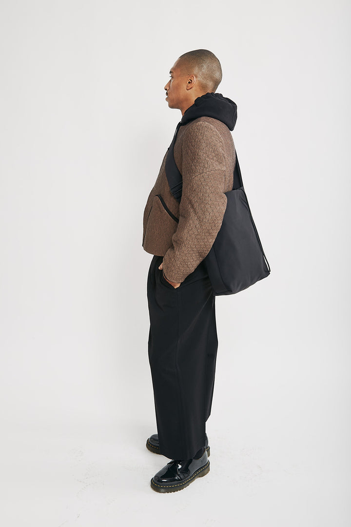 Nylon Midi Crossbody Bag