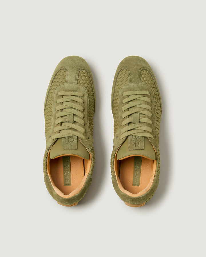 Milan Sneakers Bottle Green