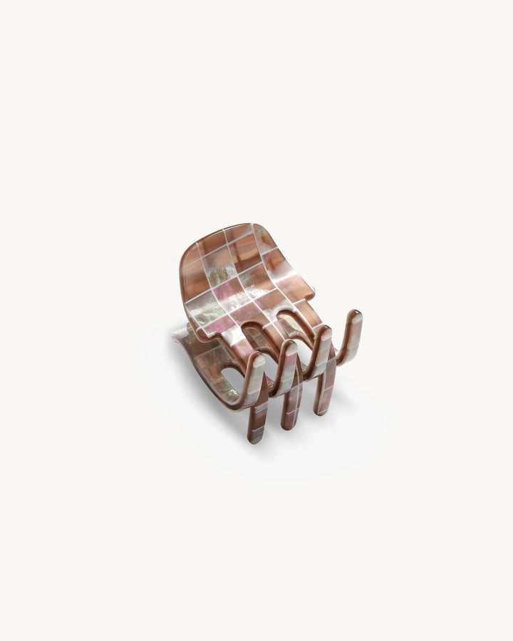 Mini Claw Brown Shell Checker