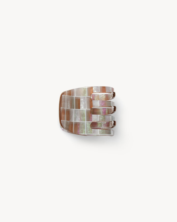 Mini Claw Brown Shell Checker
