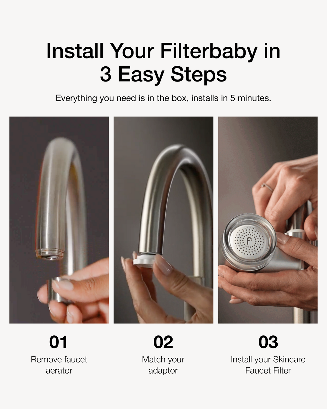 Skincare Faucet Filter