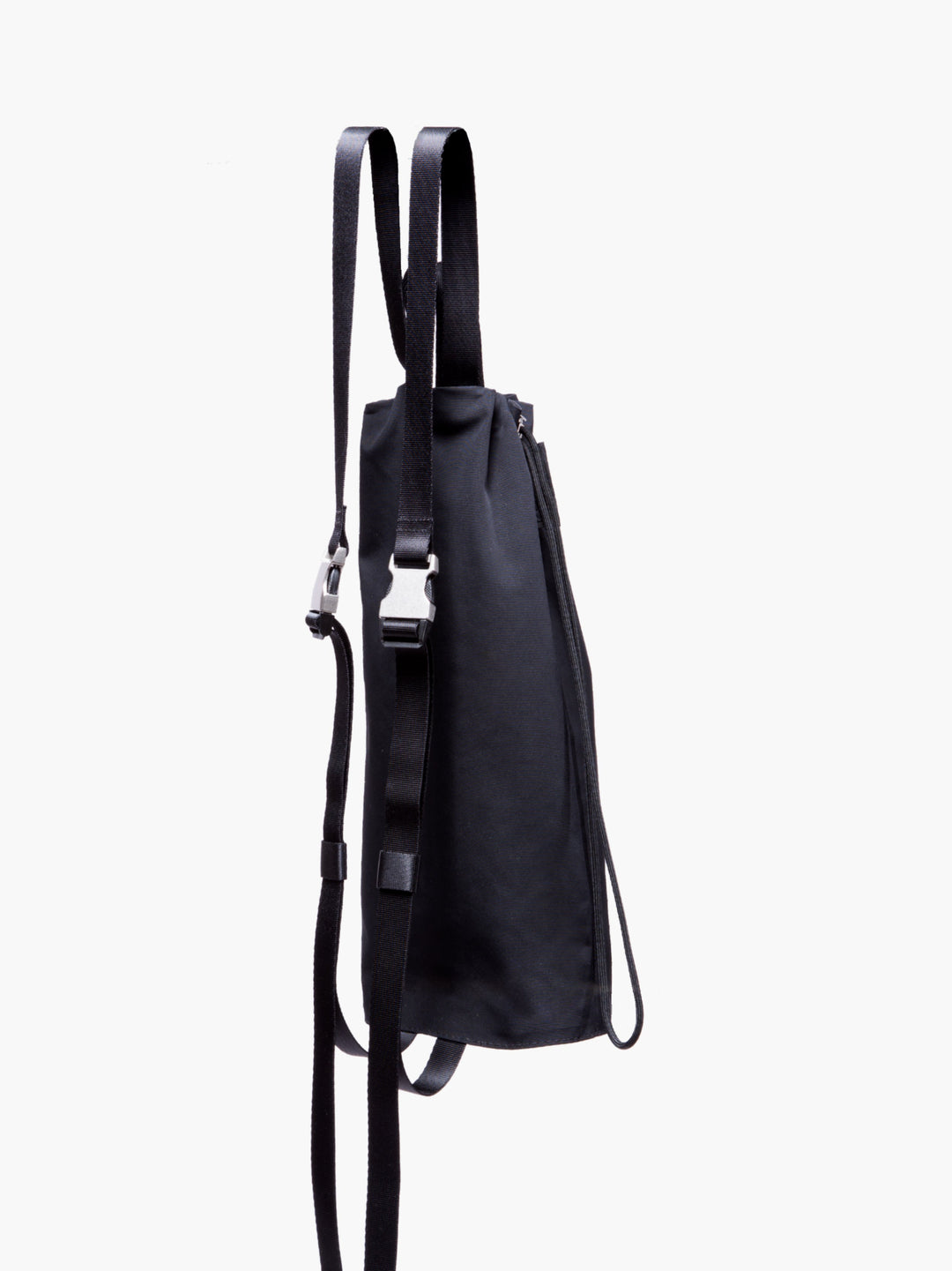 Nylon Slim Drawstring Backpack