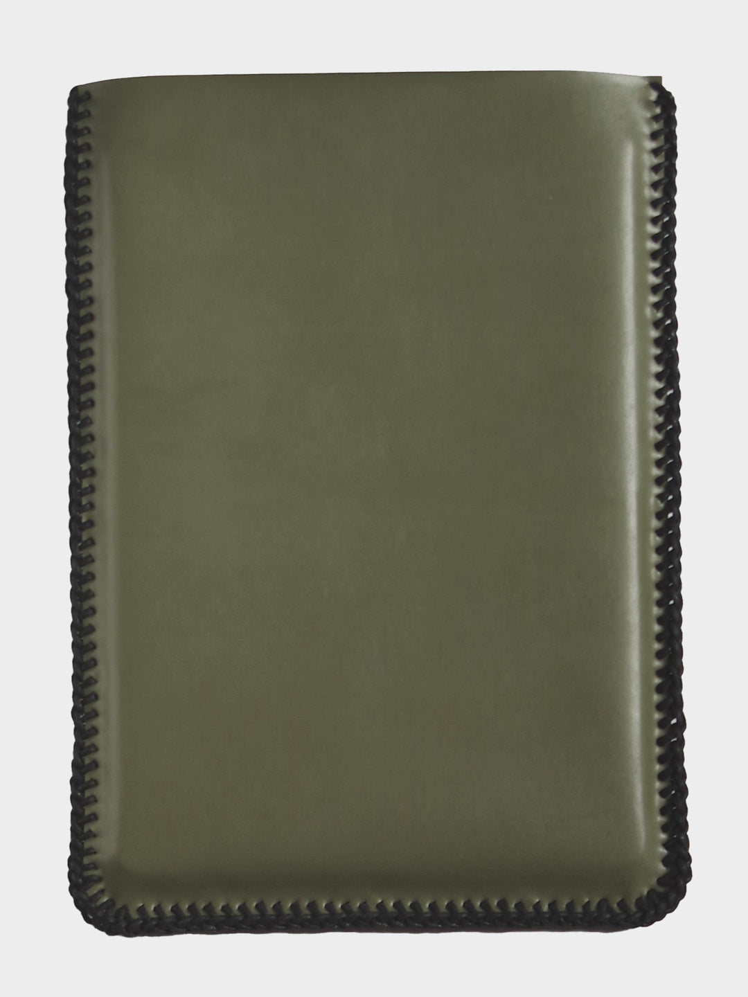 Laced Leather Laptop Sleeve