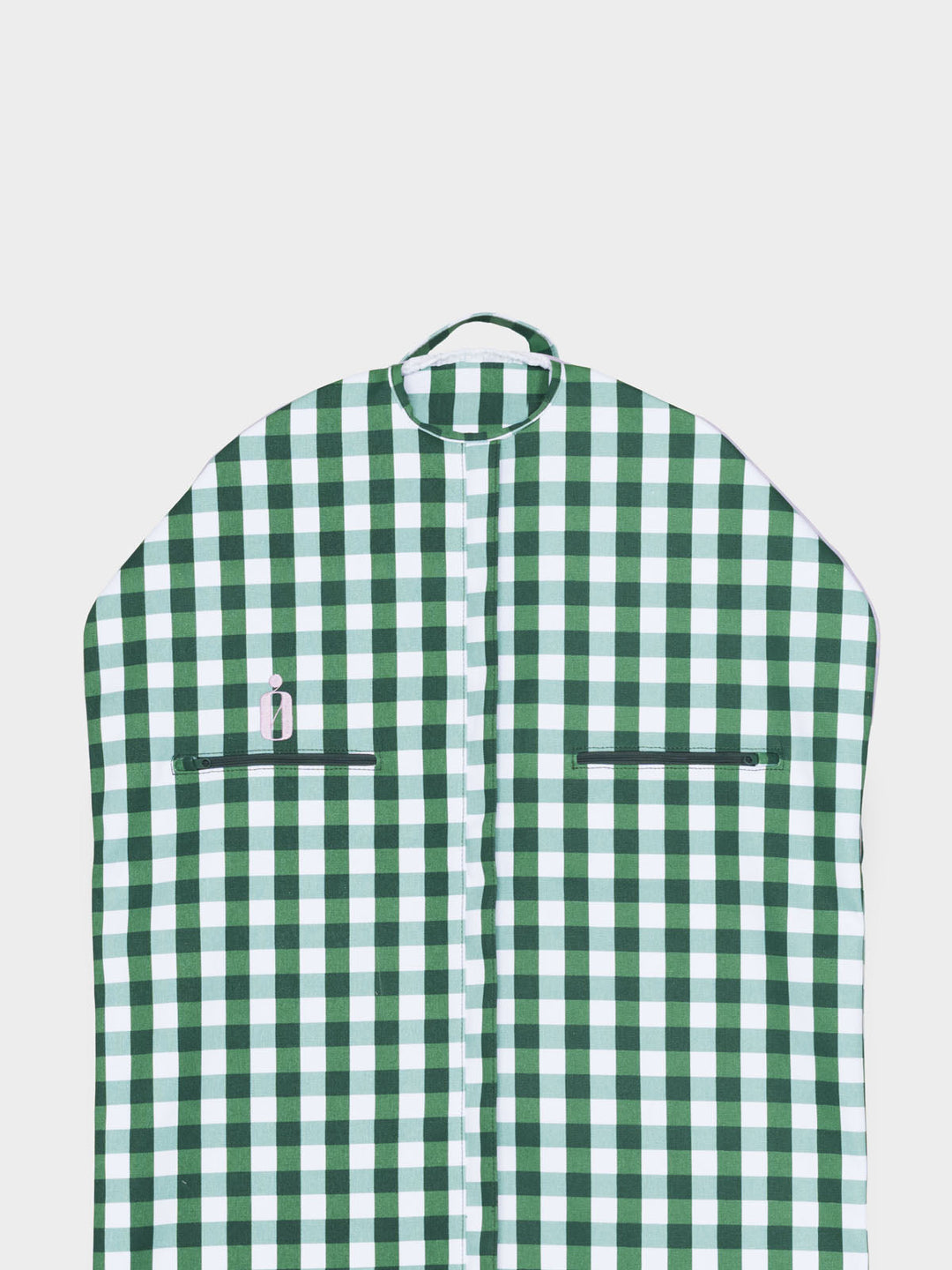 Classic Garment Bag Green Check