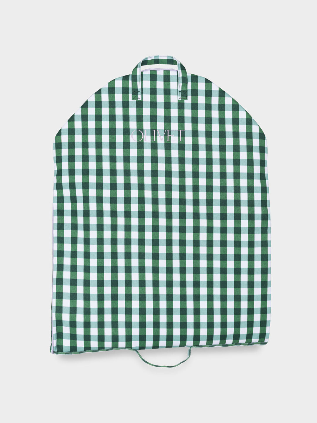 Classic Garment Bag Green Check