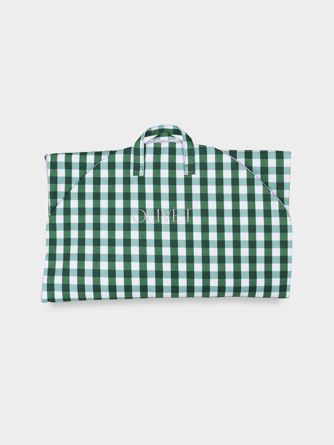 Classic Garment Bag Green Check