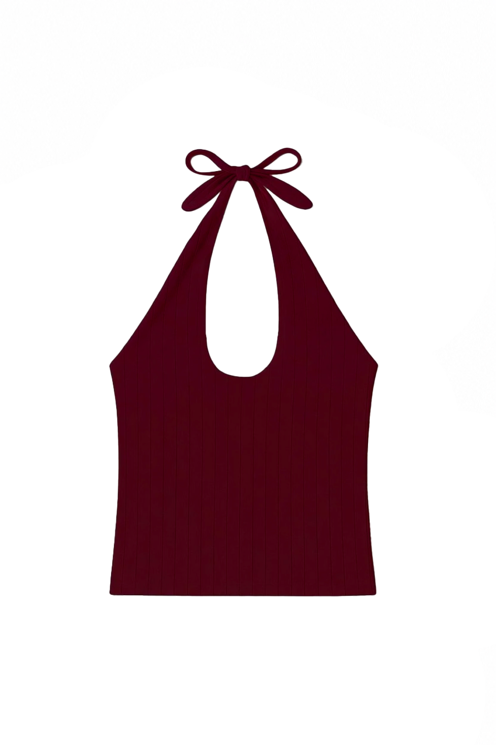 Pauline Pointelle Halter Top