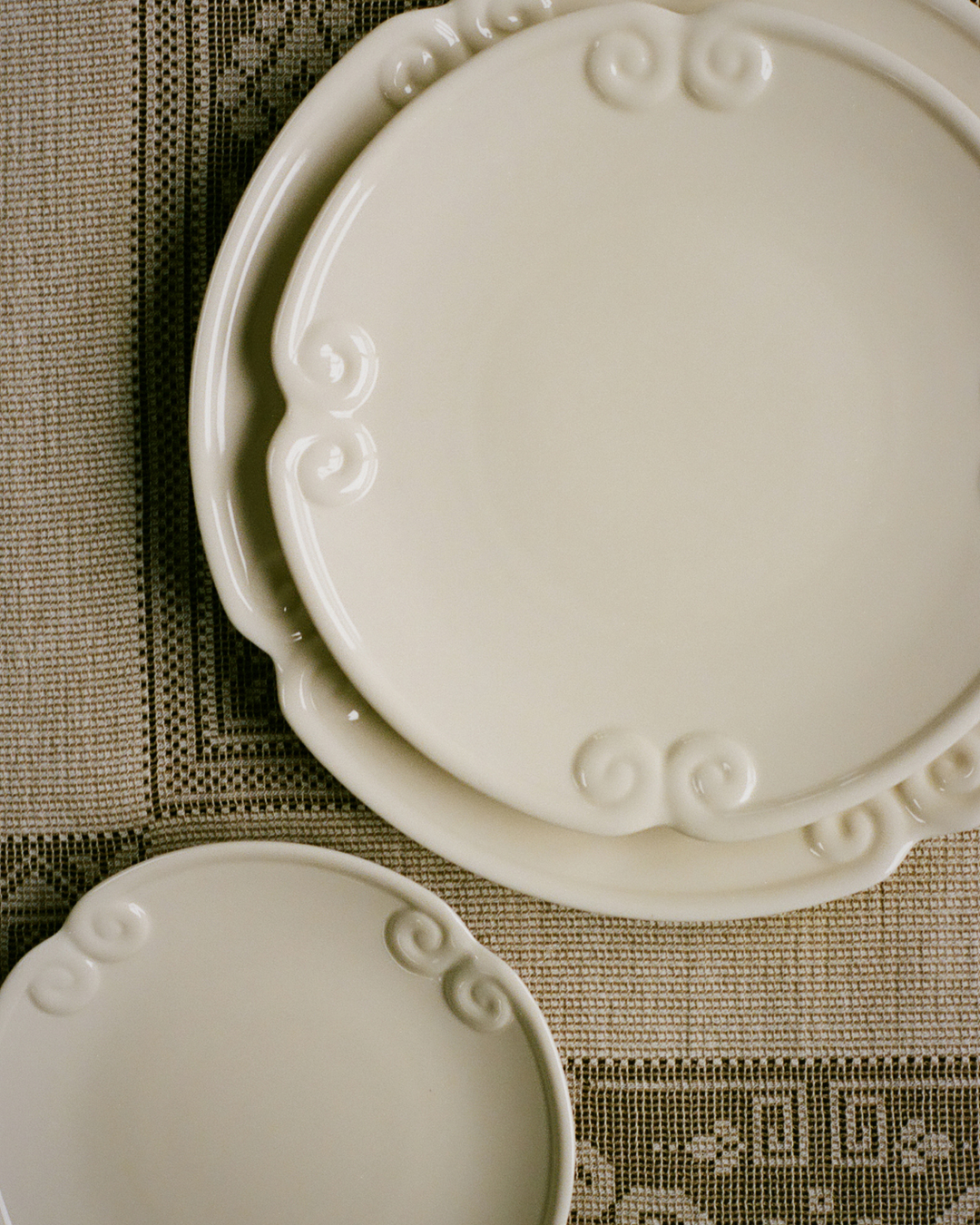 Spiral Salad Plate