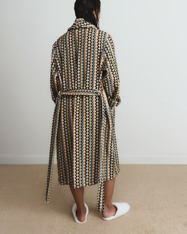 Organic Mosaic Robe Multi