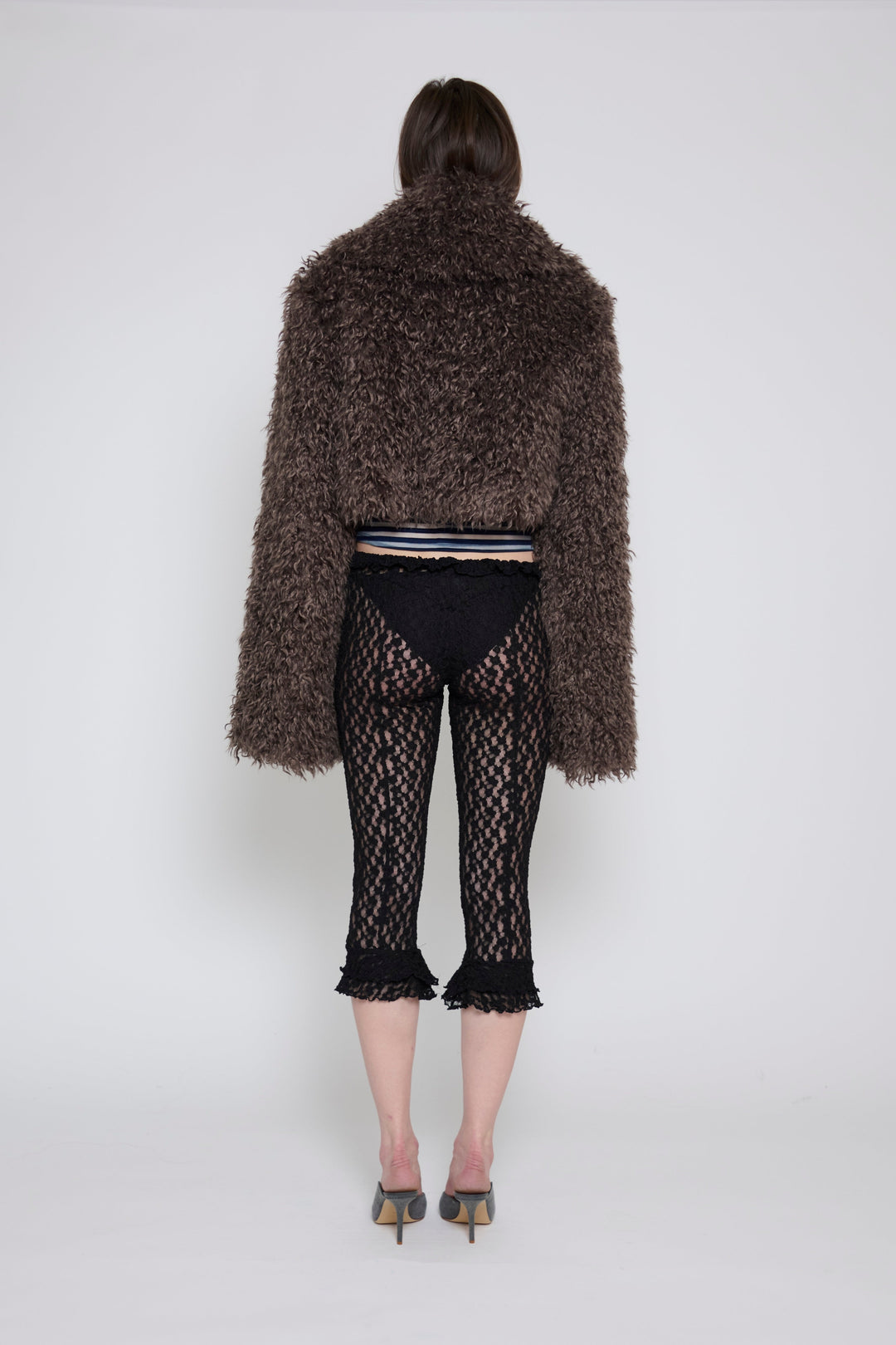 Cropped Jacket Espresso