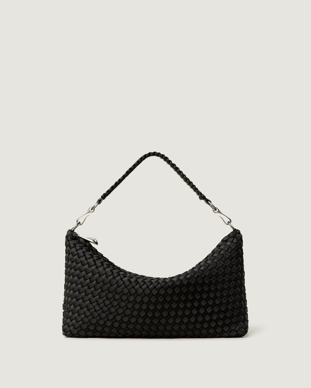 Porto Small Half-Moon Bag Onyx