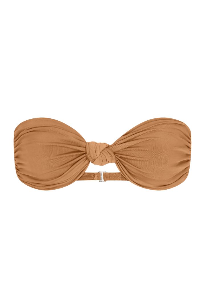 Knot Bandeau Bikini Top
