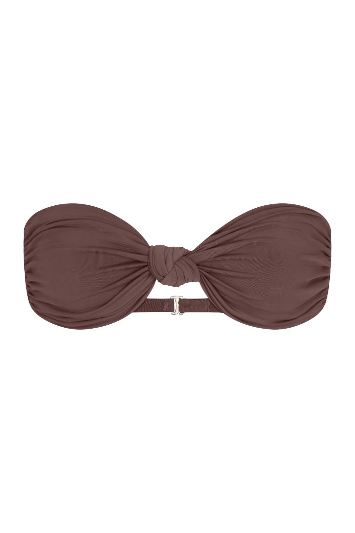 Knot Bandeau Bikini Top