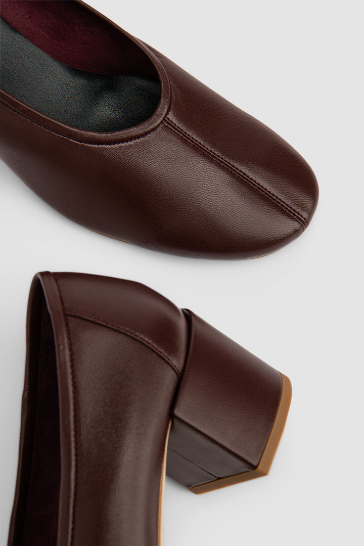 Prudence 45 Leather Pump