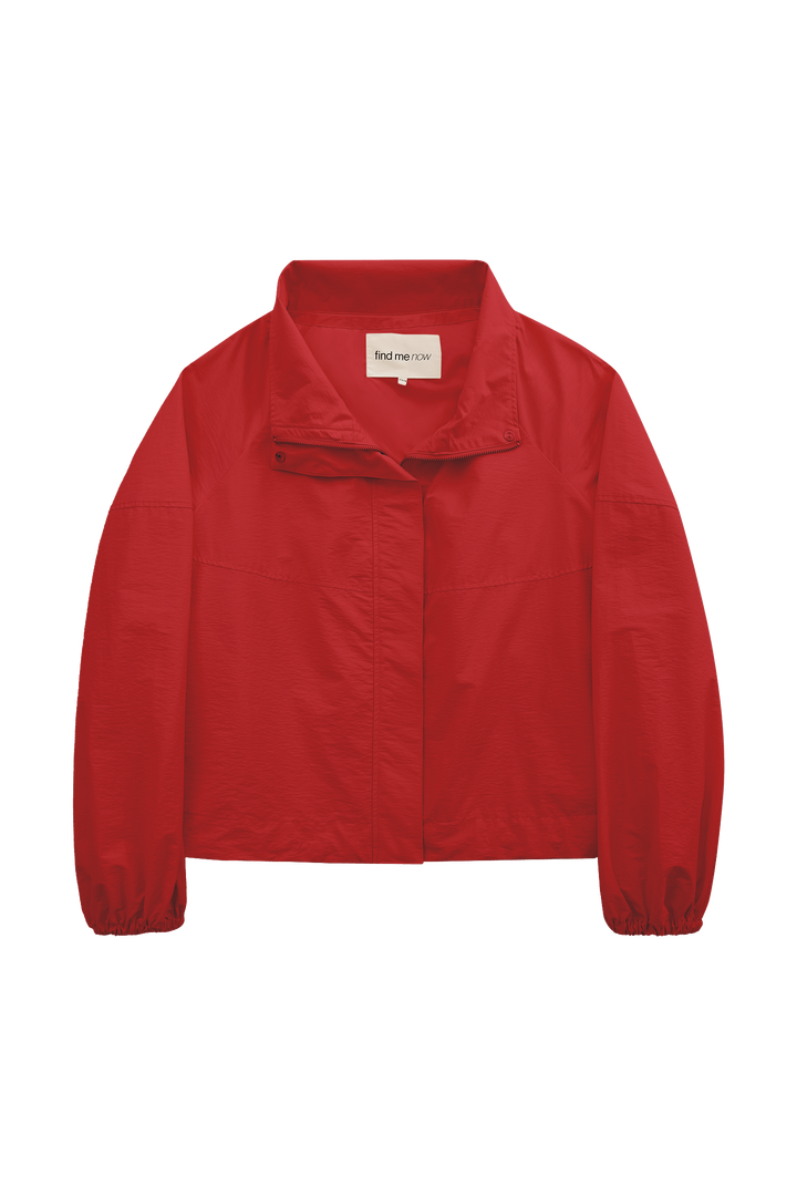 Alma Anorak Jacket Red