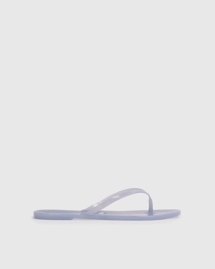 Crystal Flip Flop Sandal Baby Blue