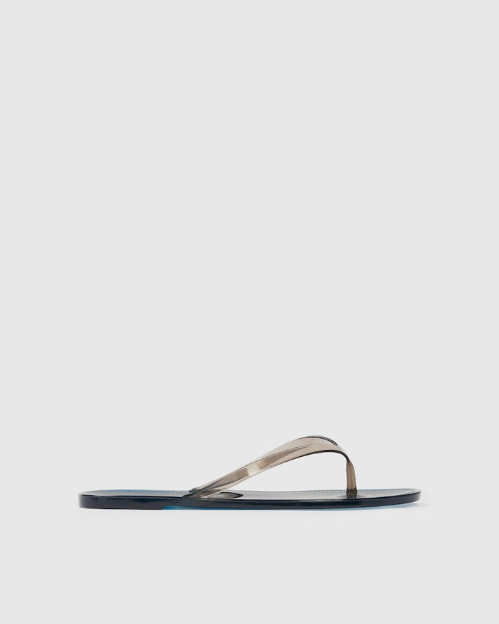 Crystal Flip Flop Sandal Navy/Black