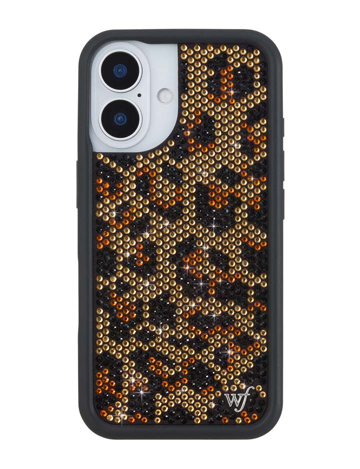 Rhinestone Meow iPhone Case