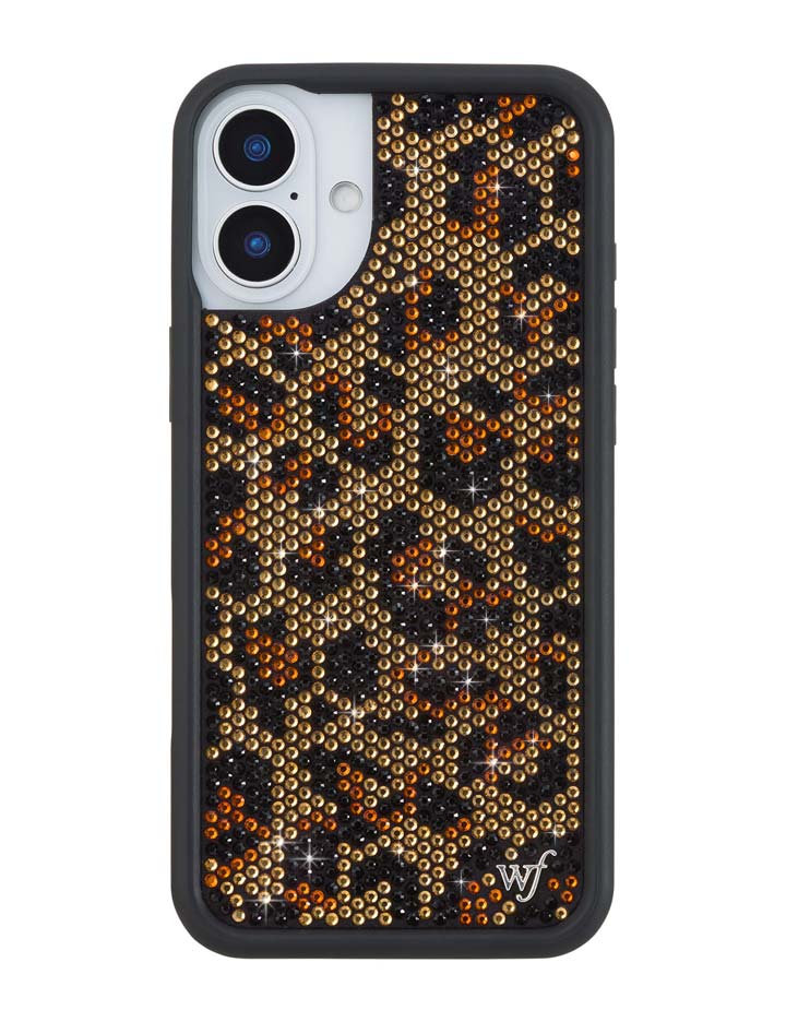 Rhinestone Meow iPhone Case