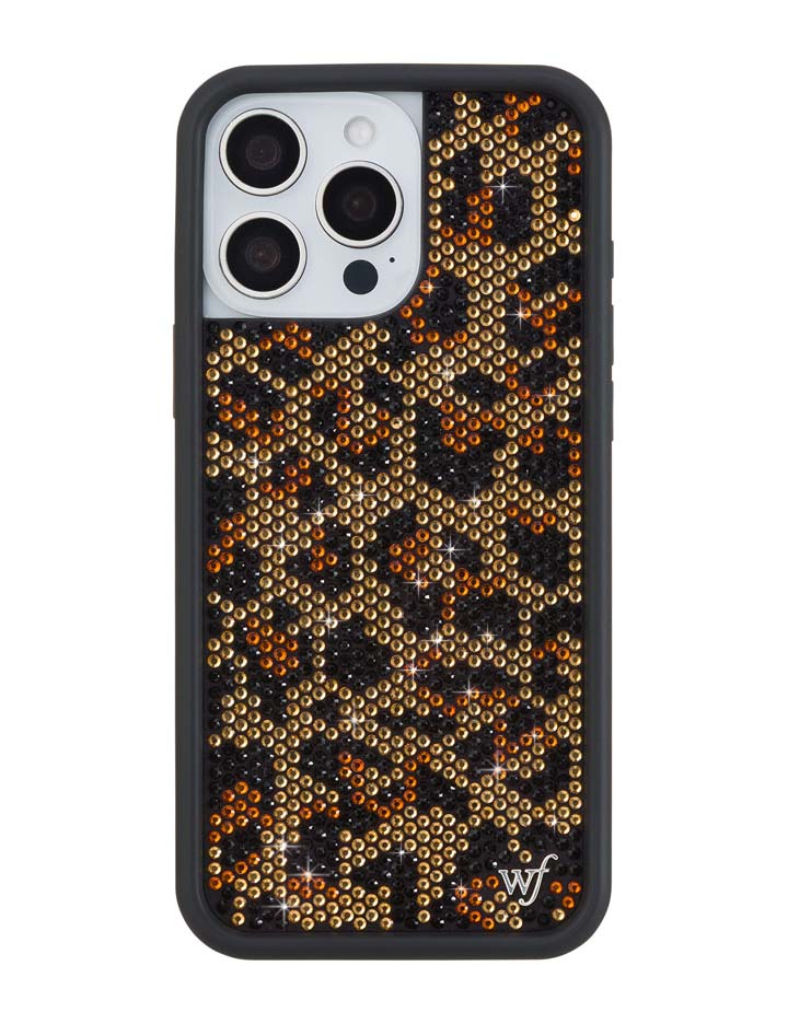 Rhinestone Meow iPhone Case