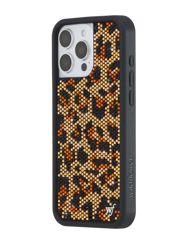 Rhinestone Meow iPhone Case