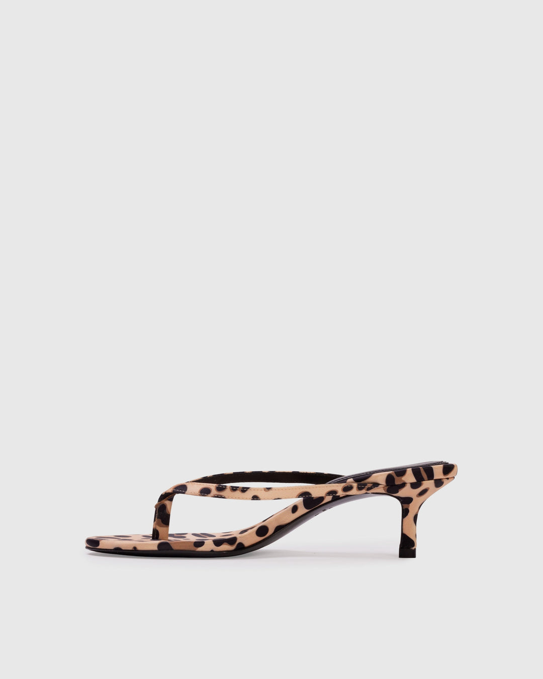Tash 50 Satin Mule Cheetah
