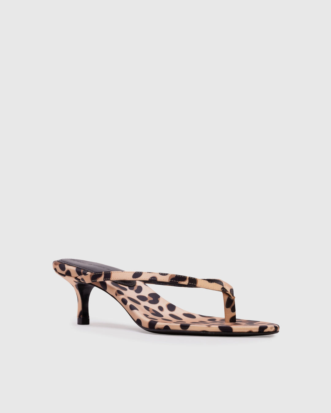 Tash 50 Satin Mule Cheetah