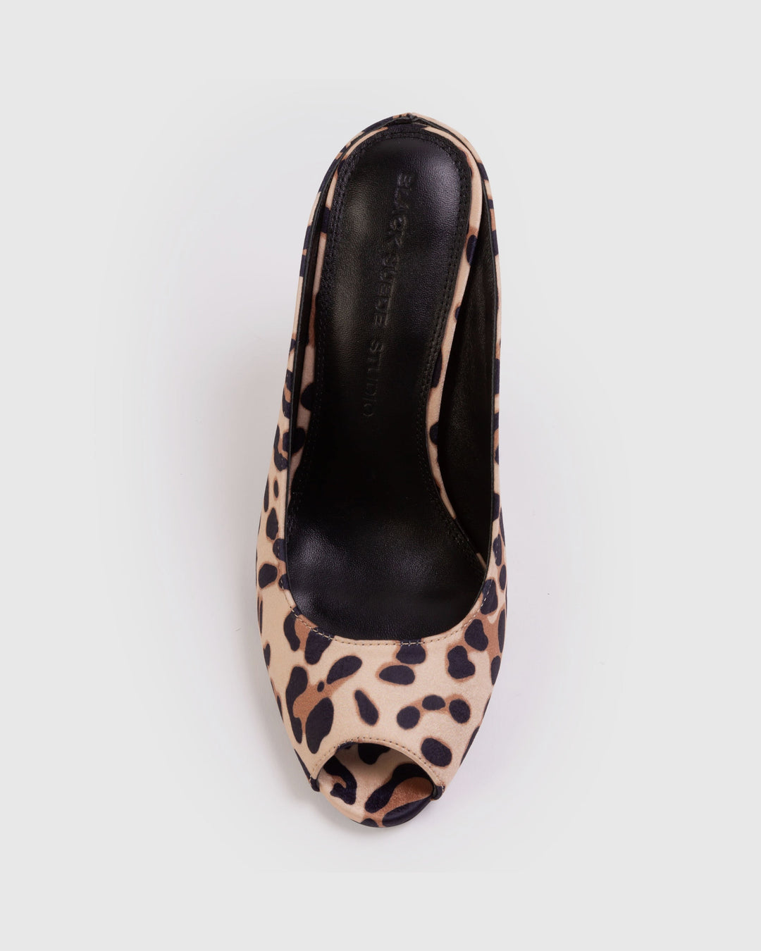 Shania 100 Satin Mule Cheetah