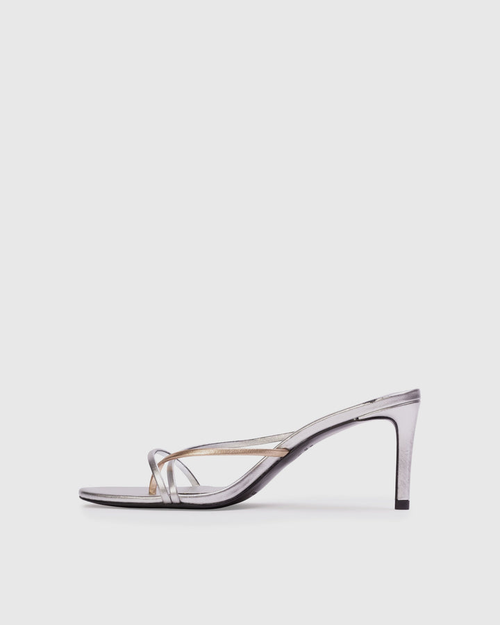 Carla 65 Mule Silver/Gold