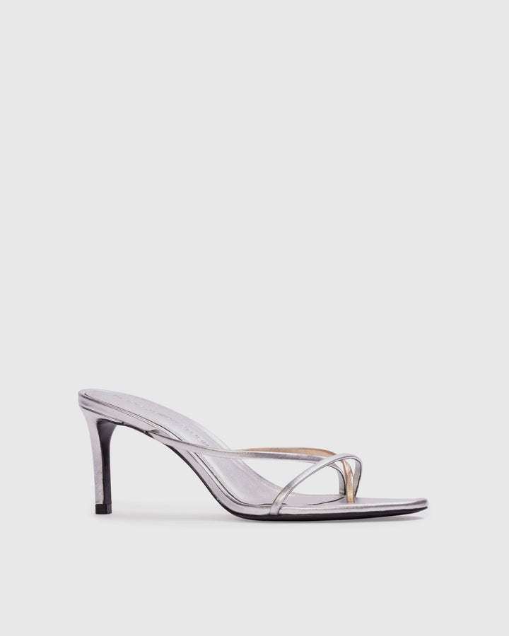 Carla 65 Mule Silver/Gold