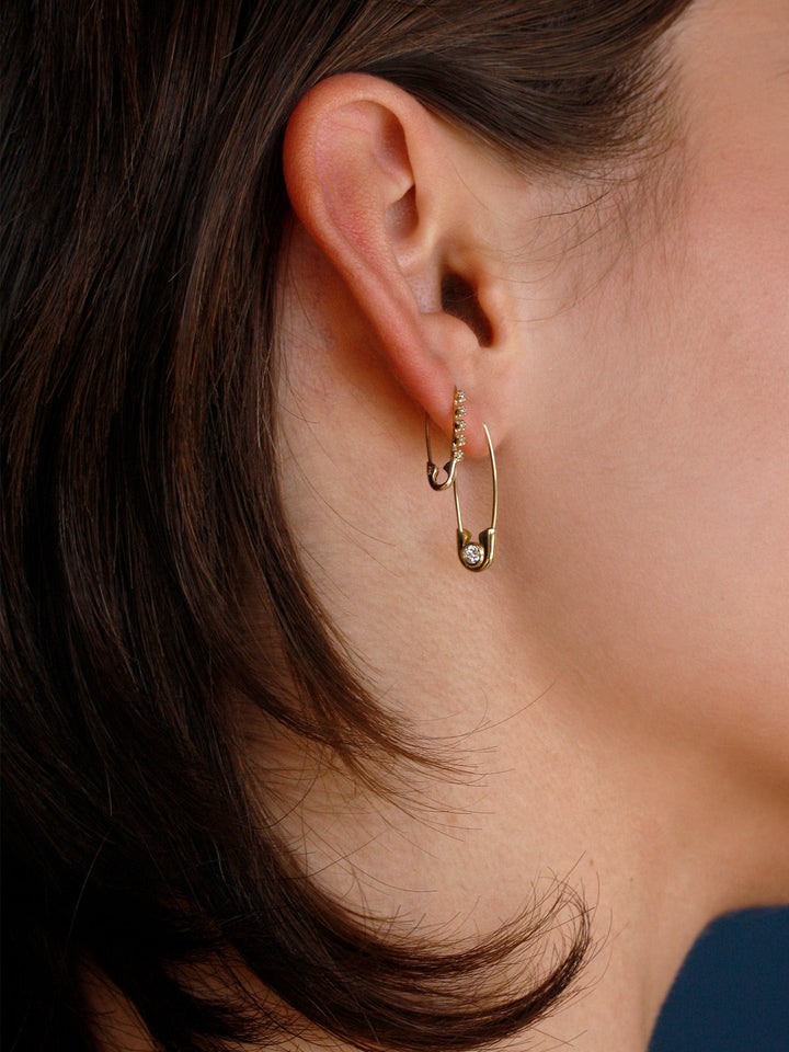 Cirque Safety Pin Earring