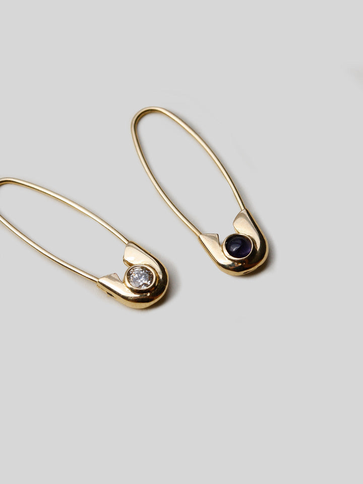 Cirque Safety Pin Earring