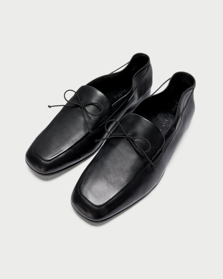 Marmi Boat Shoe Black