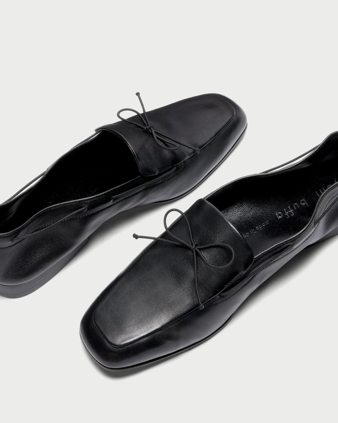Marmi Boat Shoe Black