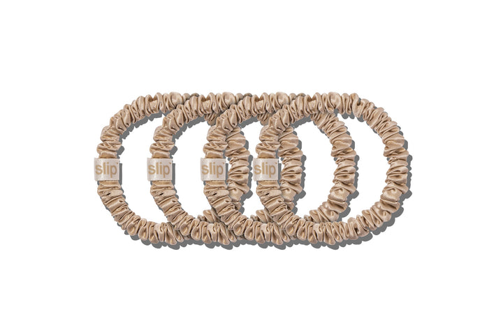 Back to Basics Blonde Skinny Scrunchies