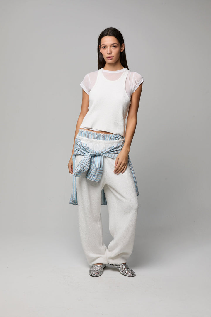 Ava Sheer Baby Tee