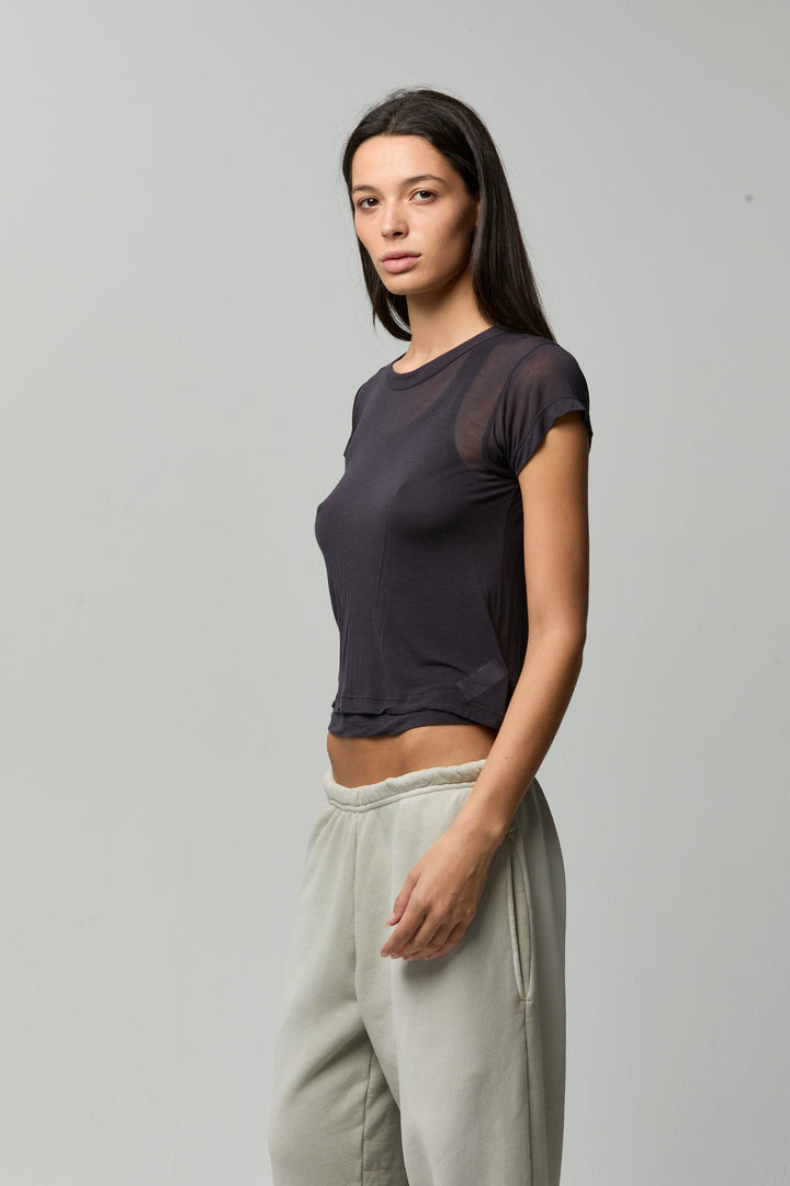Ava Sheer Baby Tee