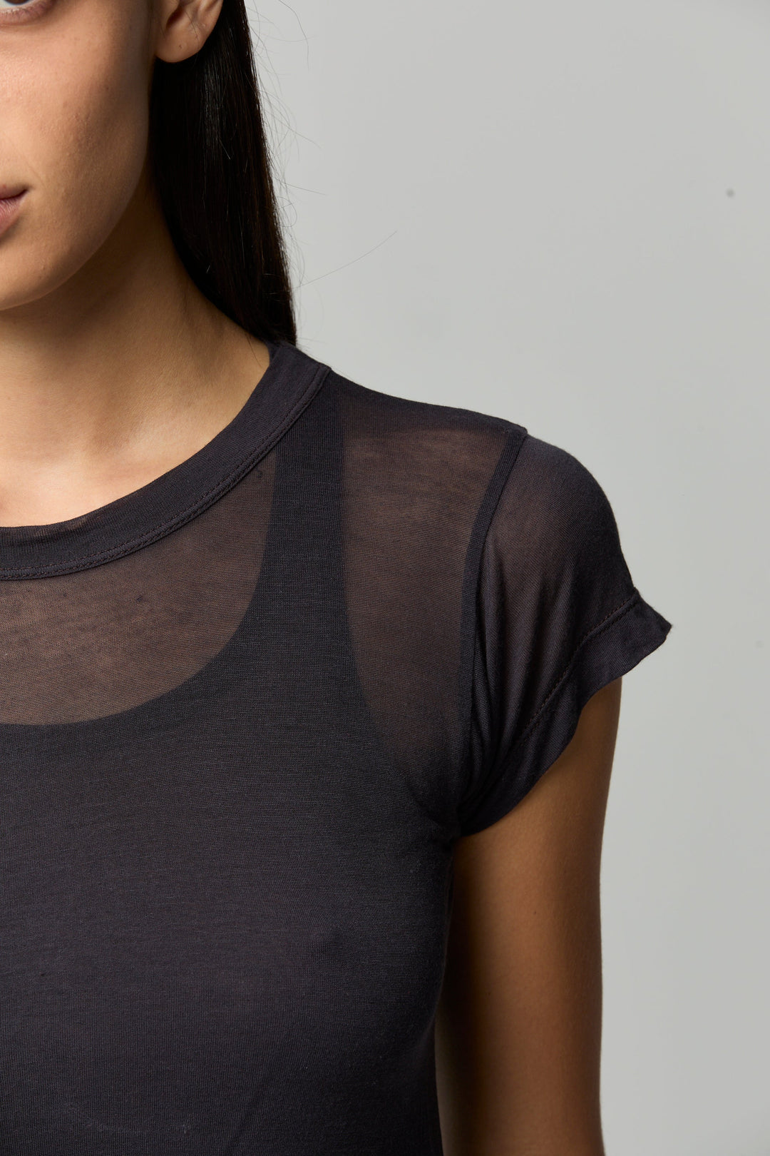 Ava Sheer Baby Tee