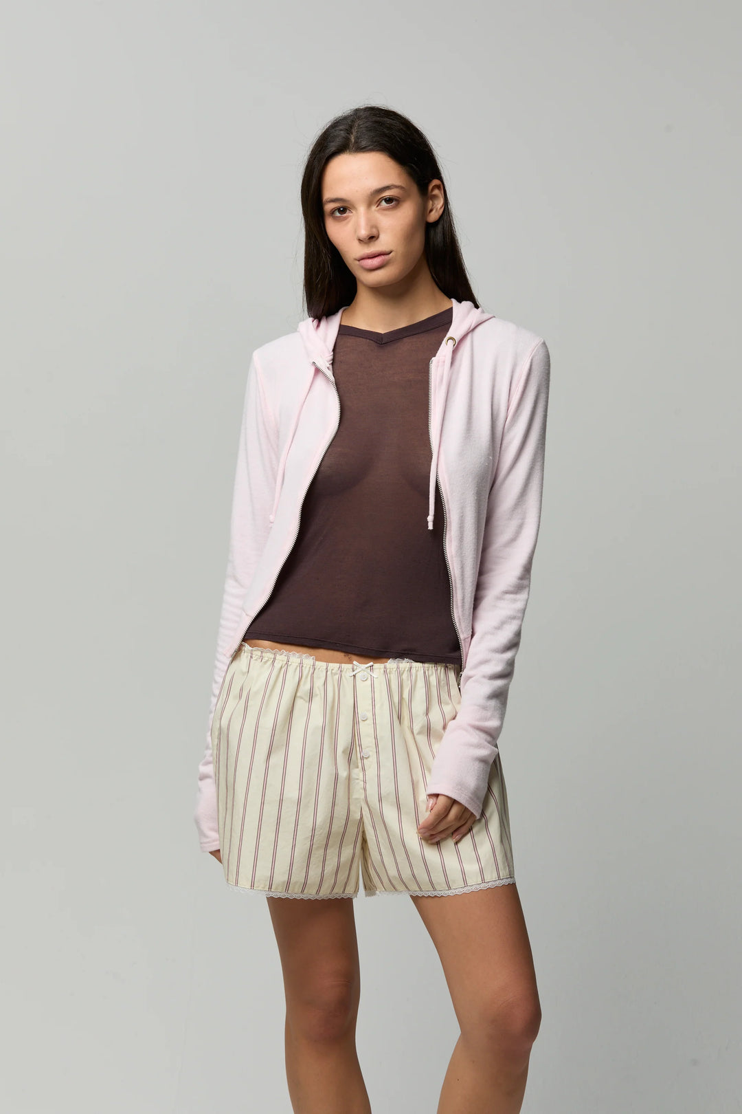 Sadie Double-Zip Hoodie