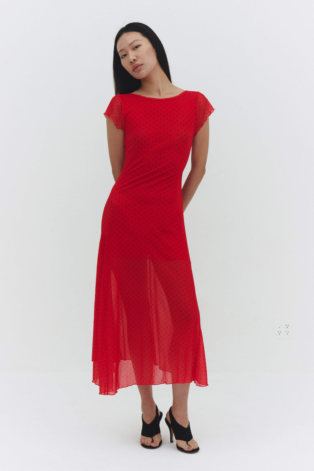 Valentina Dress Red
