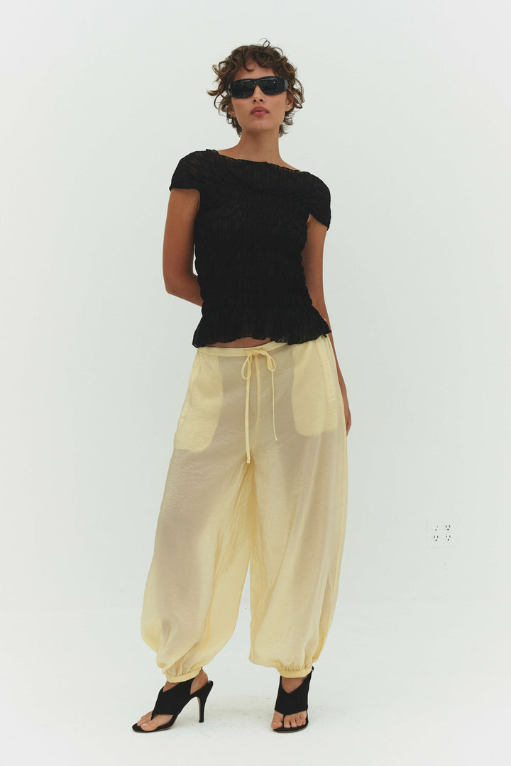 Zora Voile Pant Butter