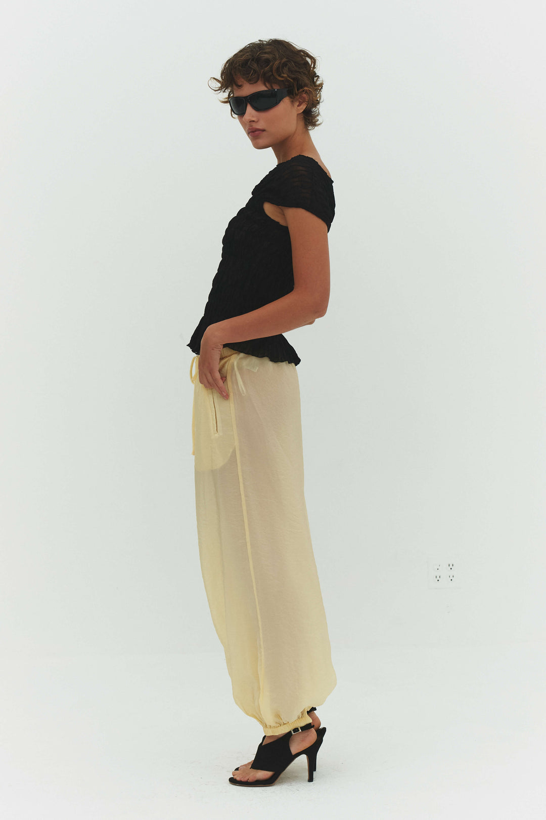 Zora Voile Pant Butter