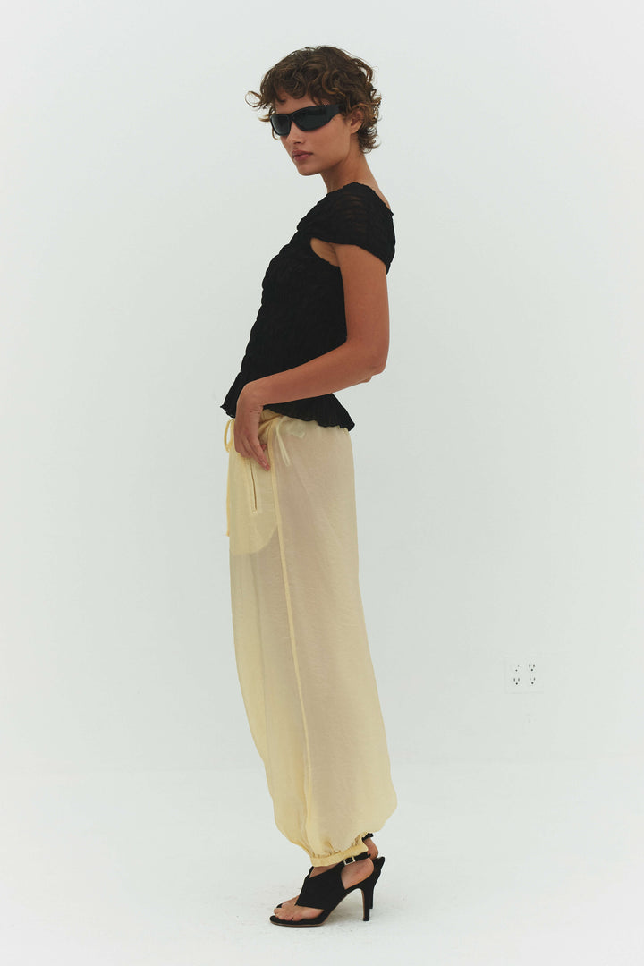 Zora Voile Pant Butter