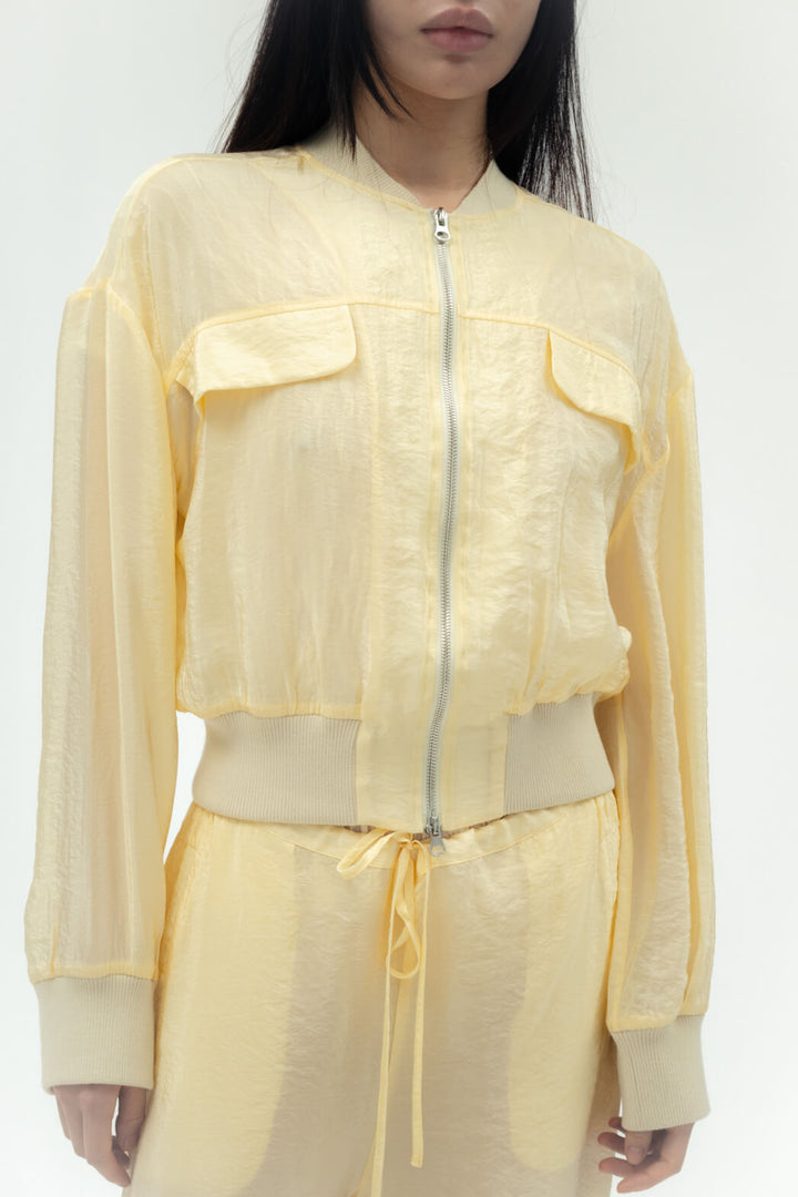 Fabio Voile Jacket Butter