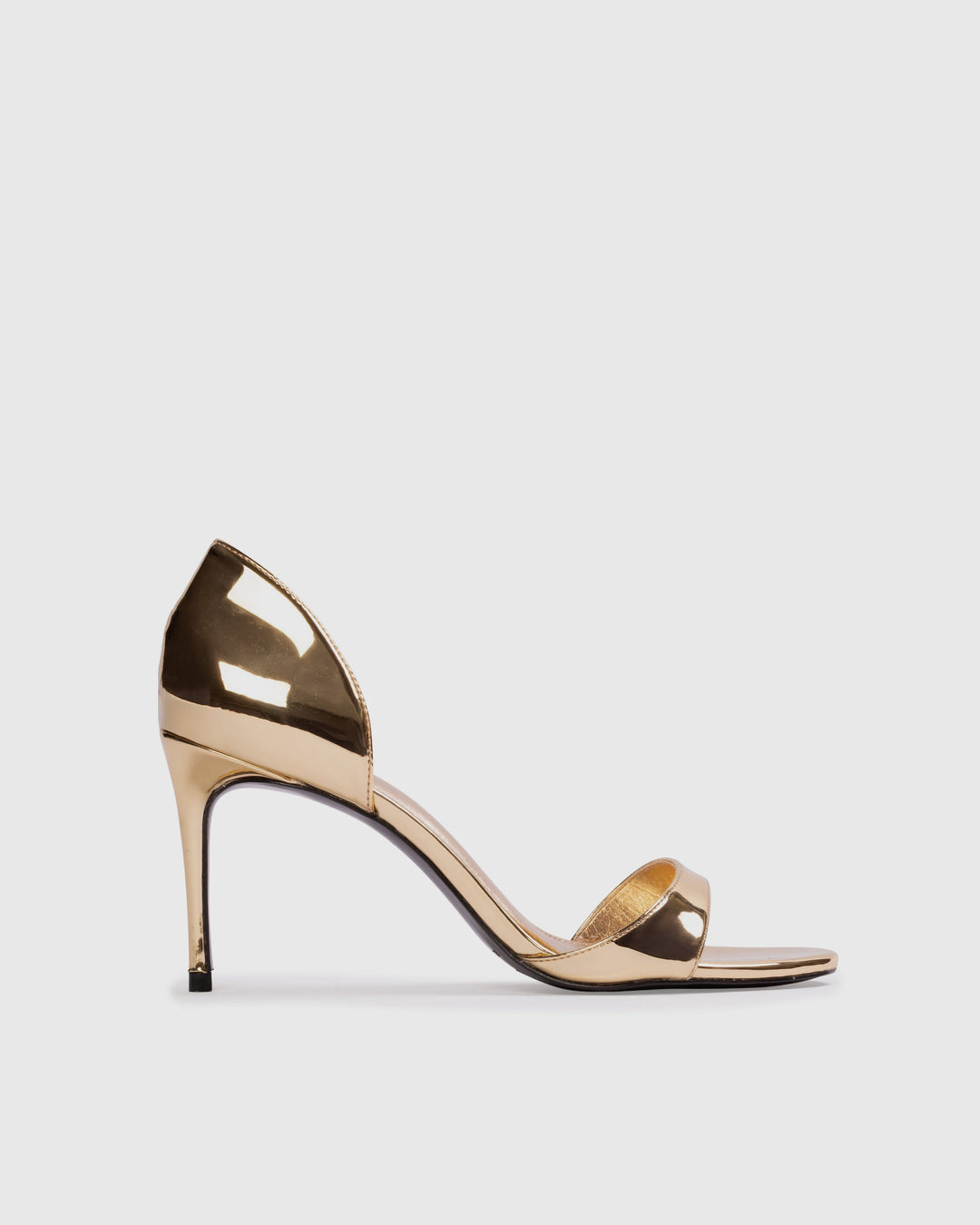 Vanity 80mm Sandals Gold