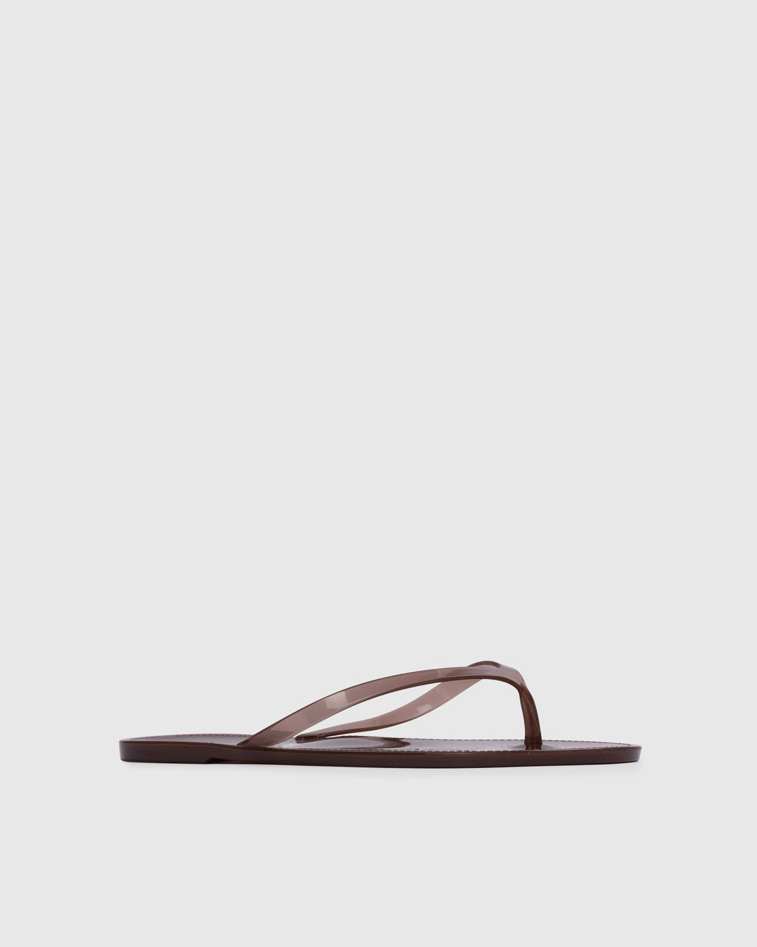Crystal Flip Flop Sandal Chestnut